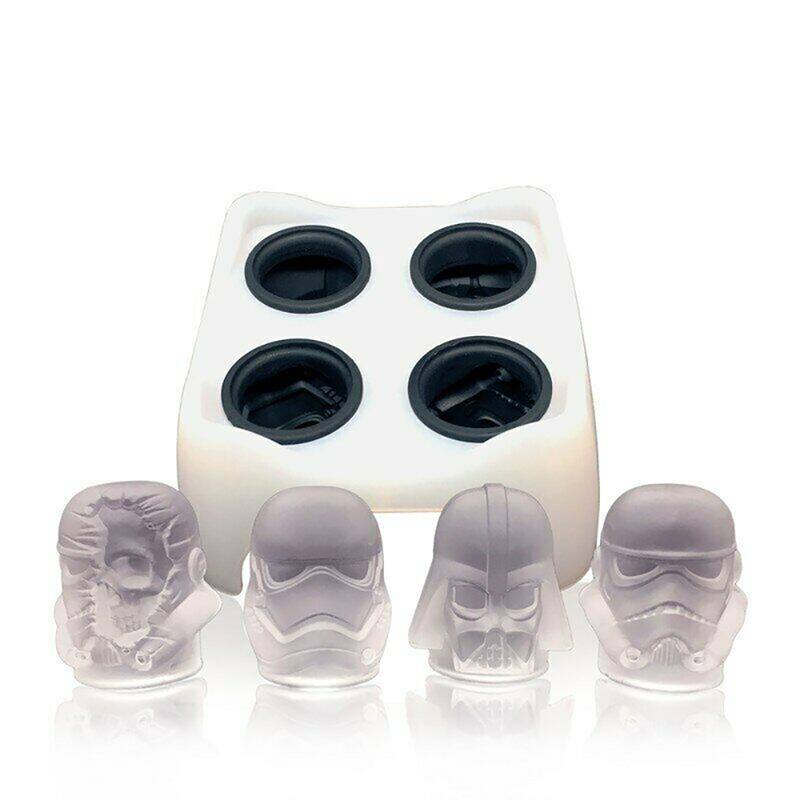 Star Wars Silicone Ice Mold Popsicle Making Set - Villains - Black