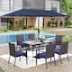Option Haiti Chairs+Navy Umbrella