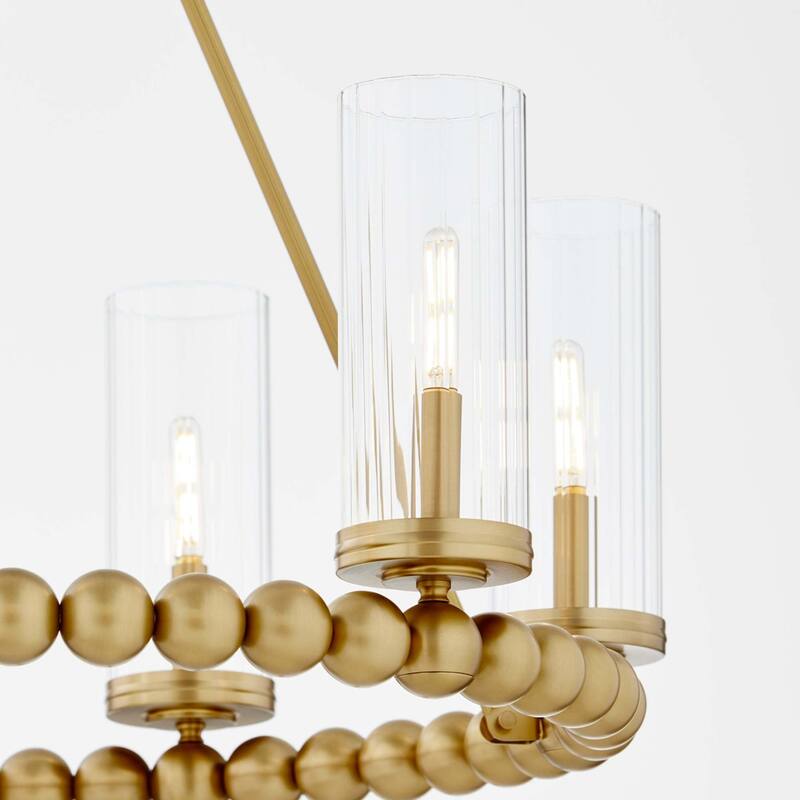 Quorum International 661-6 Lee Boulevard 6 Light 28" Wide Ring
