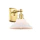 Option Satin Gold / Matte White