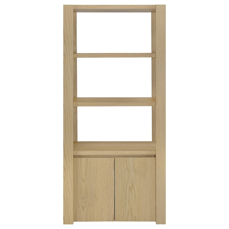Laurelton 3-Piece Entertainment Center TV Stand Light Oak
