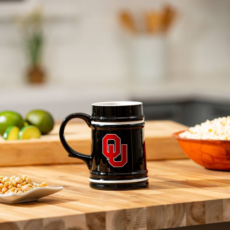 University of Oklahoma 24 oz Ceramic Stein Mug