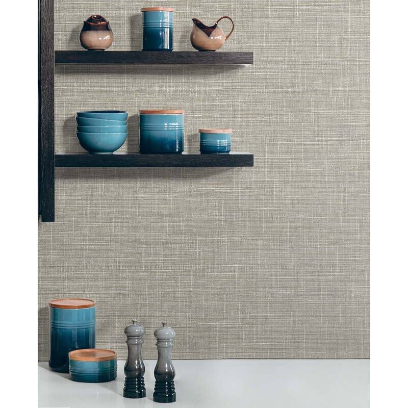 DuPont Tedlar Grasmere Weave High Performance Vinyl Unpasted Wallpaper