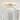 Contemporary Luxe Cascading 2-Tier Round Drum Crystal Ceiling Light