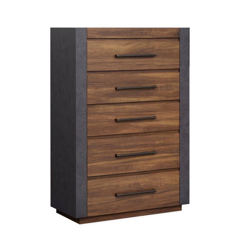 Magnussen Home Jensen Tavern Brown Drawer Chest - 5-drawer