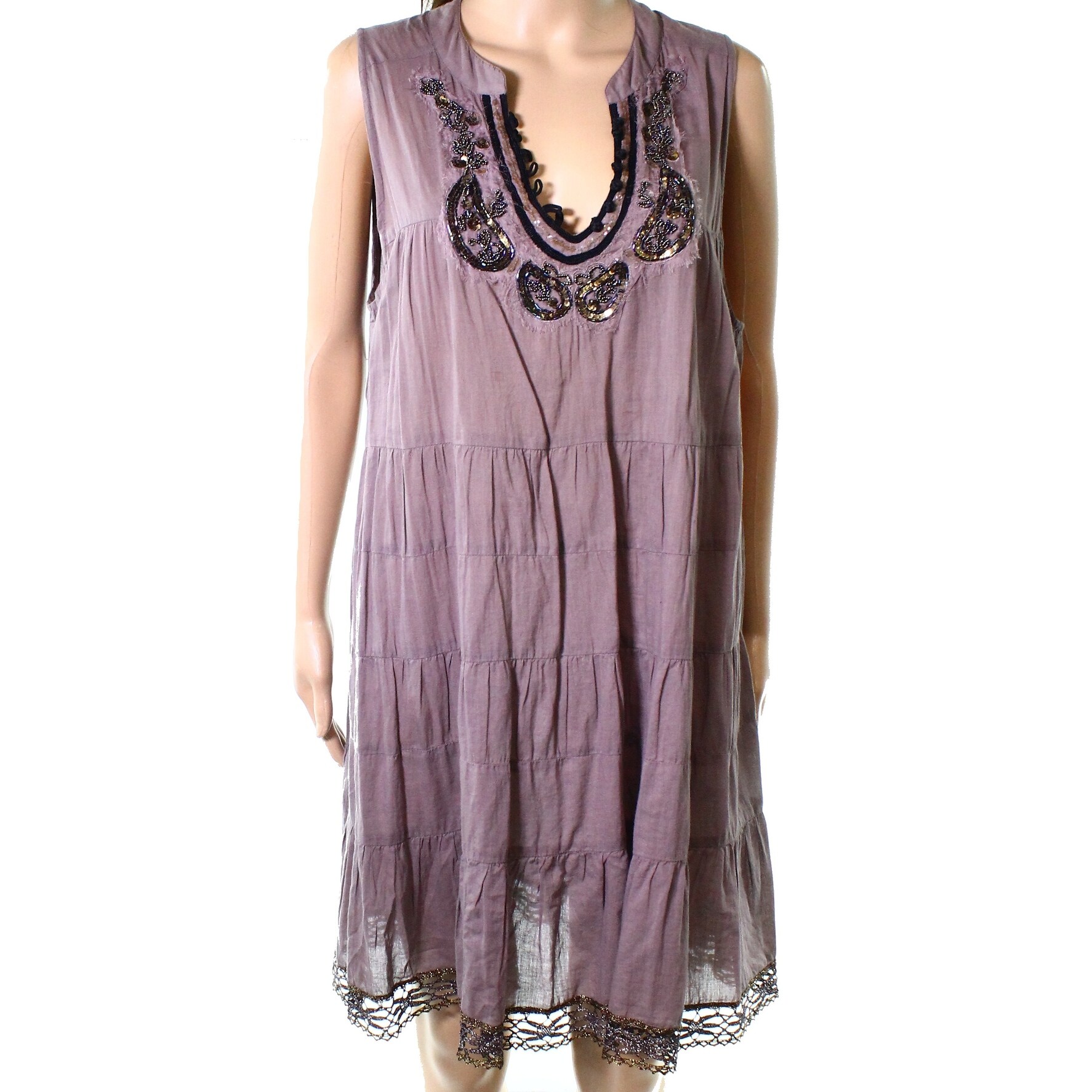 lavender shift dress