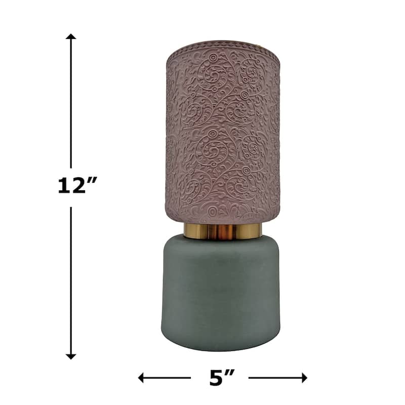 12 Inch Tall Modern Ceramic Flower Vase