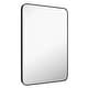 preview thumbnail 7 of 31, Mirror Trend Round Flat Metal-framed Wall Mirror
