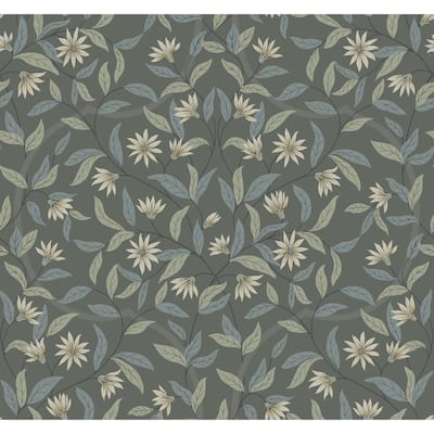 Norwalk Jasmine 27 in. x 27 ft. = 60.75 sq. ft Wallpaper Roll