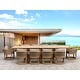 preview thumbnail 1 of 15, SET-337 11-pc Catania Dining Set