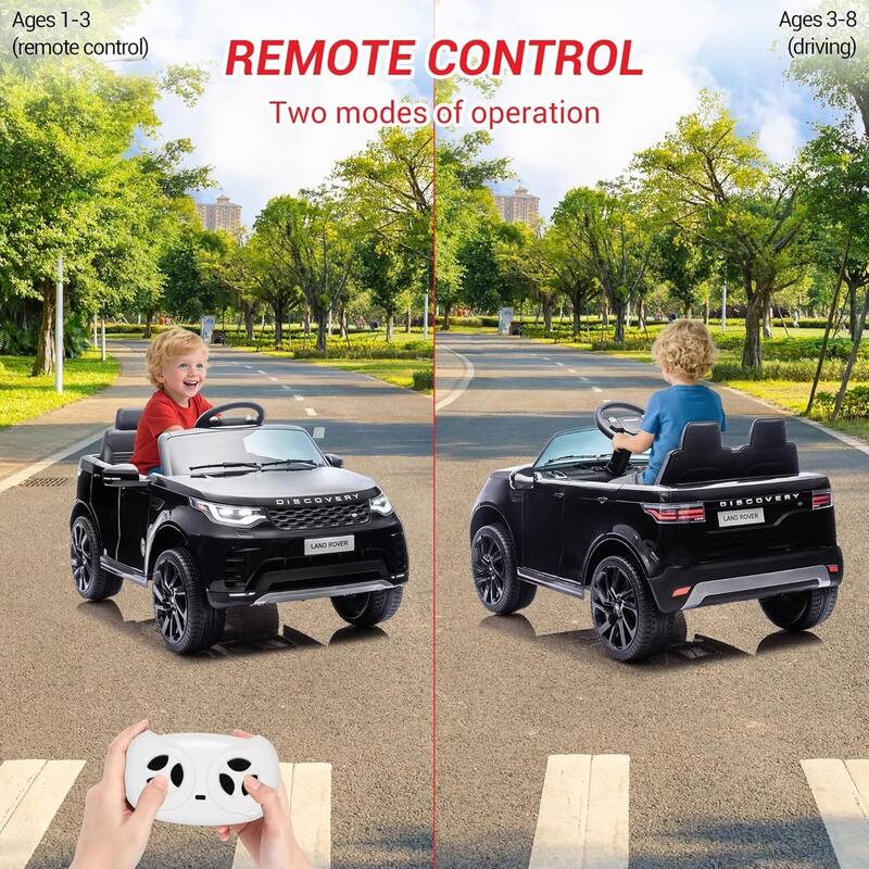 12V Kids Electric Ride On Car with 2-Seater for Toddler 3-8