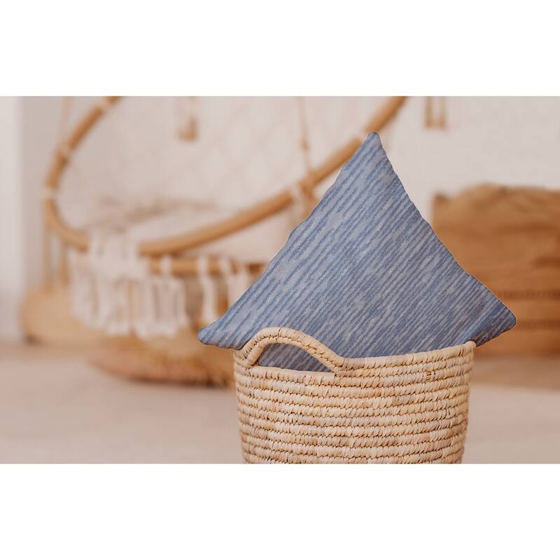 Marled Knit Decorative Indoor Pillow