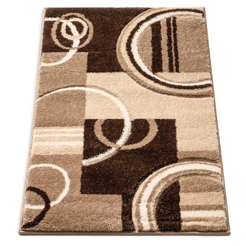 Well Woven Ruby Galaxy Waves Modern Geometric Area Rug