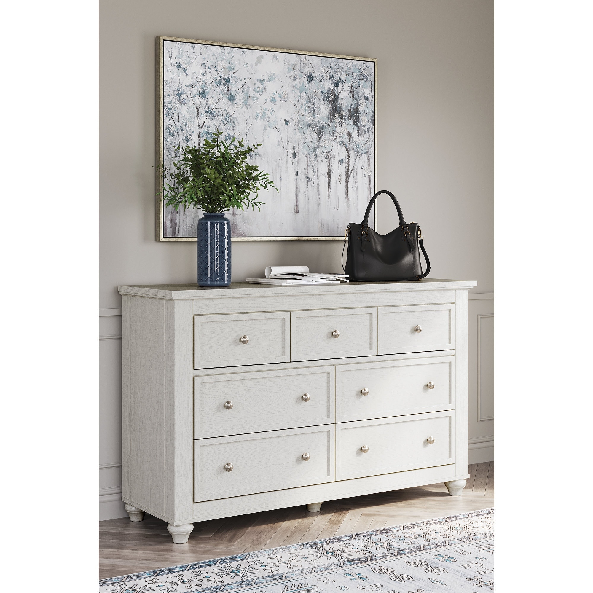 7 drawer Vertical Chest Light Wood Dressers Bed Bath Beyond