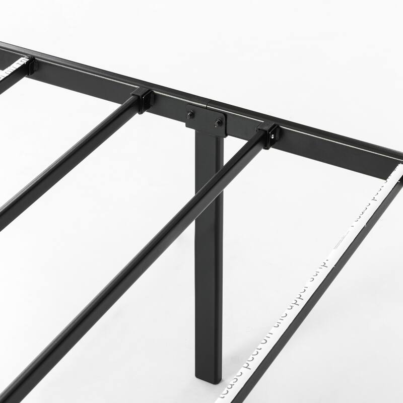 Metal 14-inch Platform Bed Frame By Crown Comfort