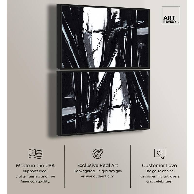 Nocturnal Alloy Canvas by Art Remedy
