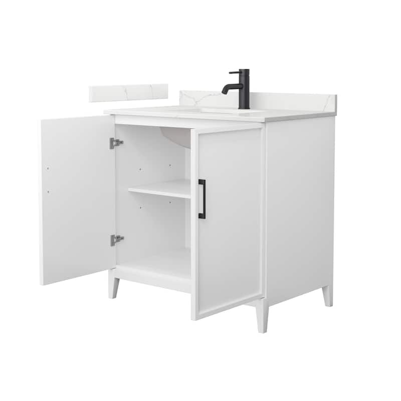 Wyndham Collection WCH717136S-QTZ-UNSMXX Elan 36" Free Standing Single