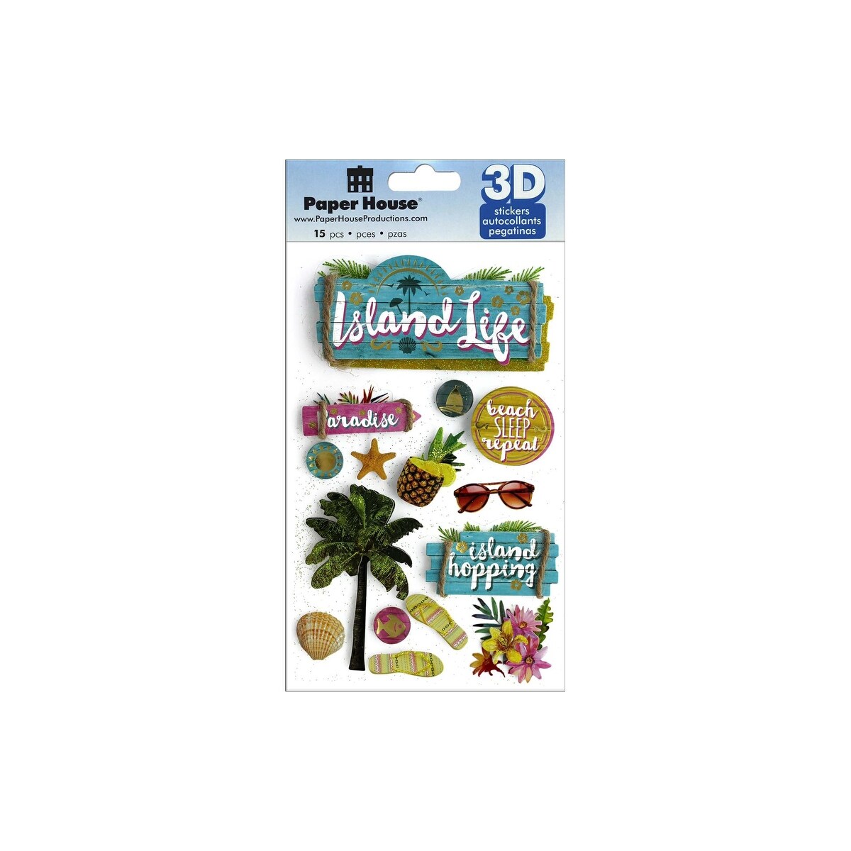 Shop Stdm 0280e Paper House Sticker 3d Island Life Overstock