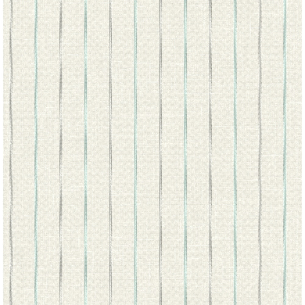 Seabrook Designs Andree Stripe Nonwoven Unpasted Wallpaper
