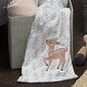 preview thumbnail 5 of 4, Bedtime Originals Deer Park Gray Baby Blanket