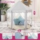 preview thumbnail 2 of 3, Princess Tent Large Playhouse Kids Castle Play Tent with Star Lights