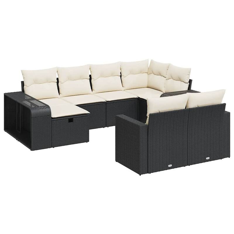 10-11 Piece Modular Garden Sofa Set