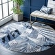 preview thumbnail 5 of 12, SAFAVIEH Lagoon Miradie Abstract Distressed Rug