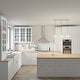 preview thumbnail 2 of 15, Hunter Astwood 3-Light Linear Cluster, Kitchen Island, Dining Room - Transitional, Contemporary, Modern Farmhouse