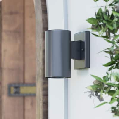 Prominence Home Culverine, Wet-Rated Coach Light, Matte Black