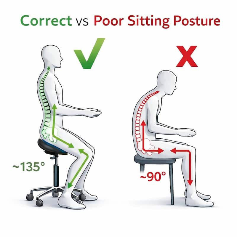 Adjustable Saddle Stool Tilt Backless Chair With Wheels Salon Dental Hygienist Rolling Dentist Clinical Hospital Lab Exam