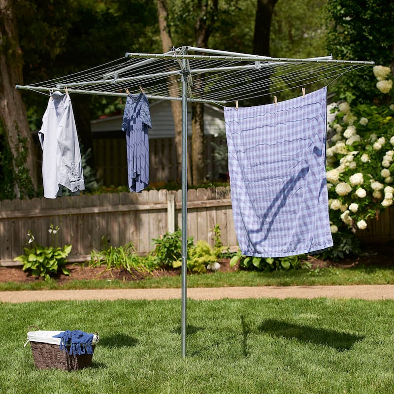 Household Essentials Steel Large Parallel Outdoor Dryer, 180 feet