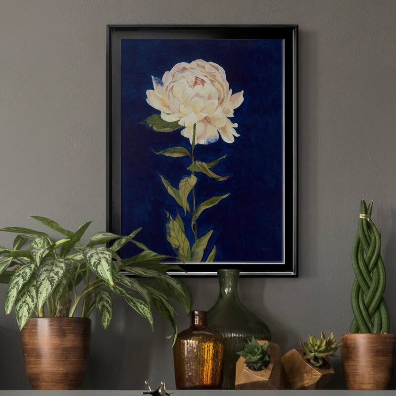 PRETTY AS A PEONY I Premium Framed Canvas - Ready to Hang