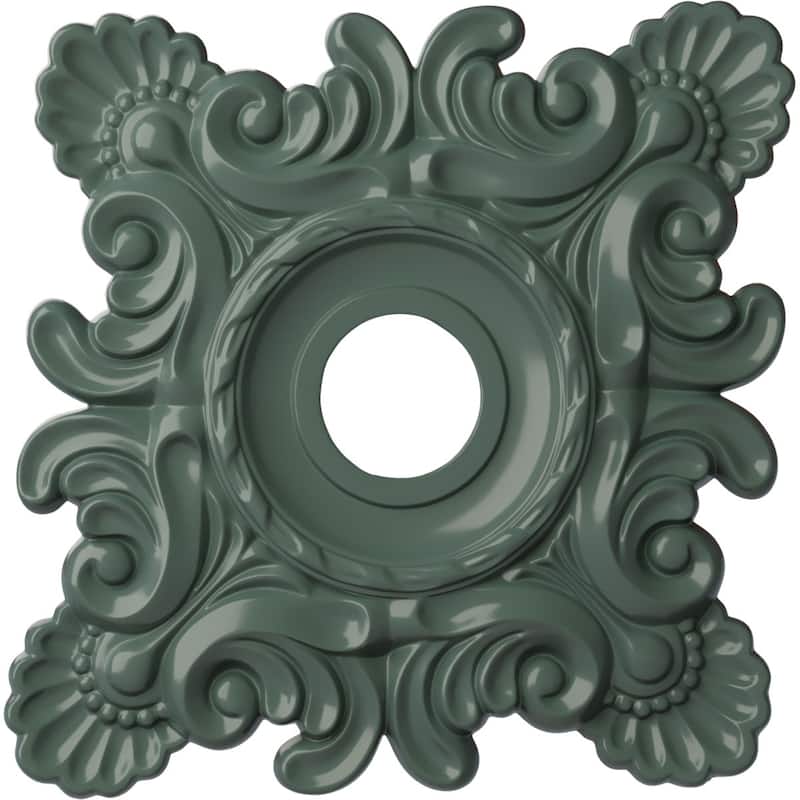18"W x 18"H x 3 1/4"ID x 1 1/2"P Crawley Ceiling Medallion