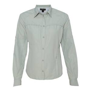 Shop Dri Duck Ladies Fishing Shirt Fog L Overstock 16249417