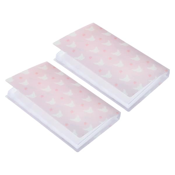 Plastic Business Card Holder Card Binder Book 240 Pockets Light Pink -  Light Pink - 2 Pack - Bed Bath & Beyond - 37255321