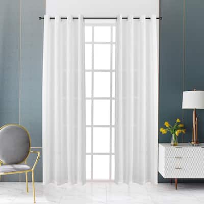 Lyndale Gaby Embroidered Sheer Curtain