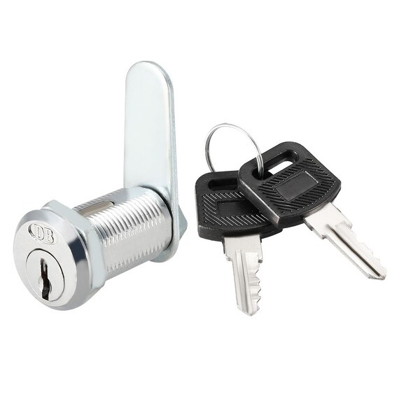 4X Metal Cylinder Cabinet Locker Cam Lock 30MM Drawer Door Locker with 8 keys 