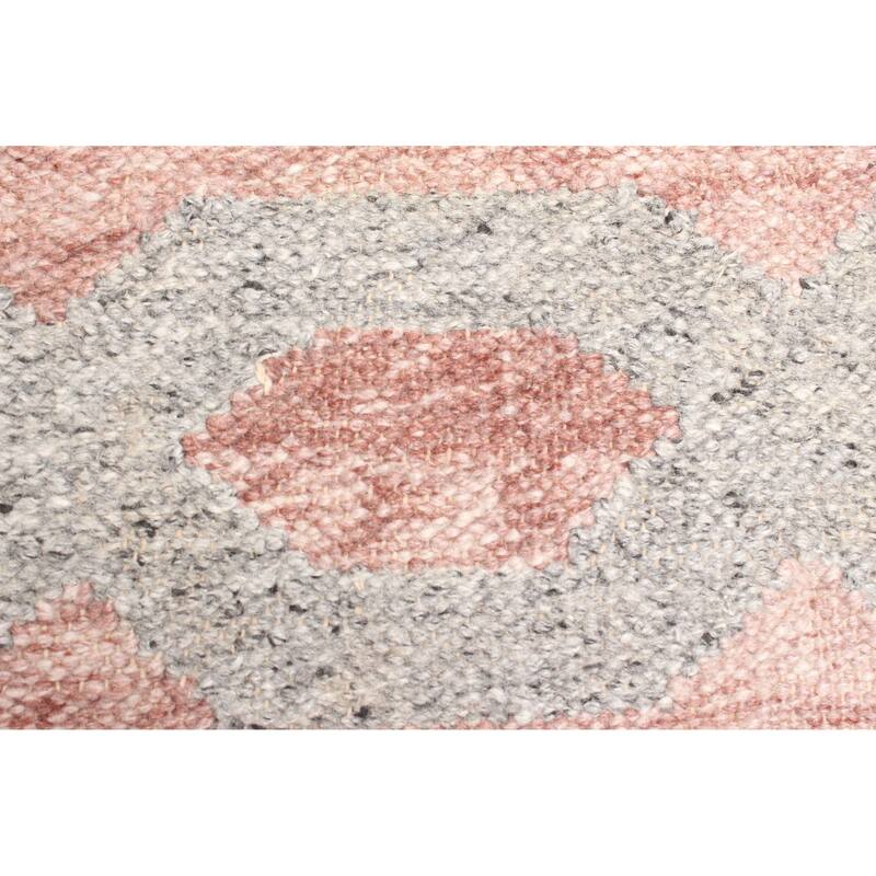 ECARPETGALLERY Flat-Weave Ankara FW Copper Wool Kilim - 4'8 x 7'11