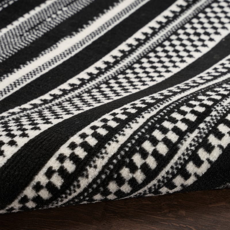 Nourison Grafix Indoor Striped Area Rug
