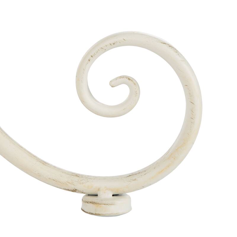 SAFAVIEH Kaya Victorian Scroll Iron Outdoor Planter Set of 2 - 28.4" W x 15.4" D x 32.7 H - 28Wx32Dx15H