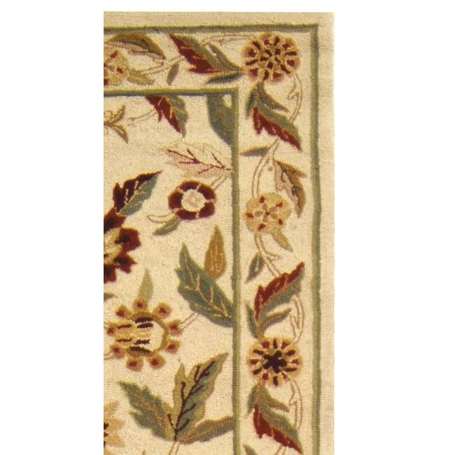 SAFAVIEH Handmade Chelsea Tiesha French Country Wool Rug