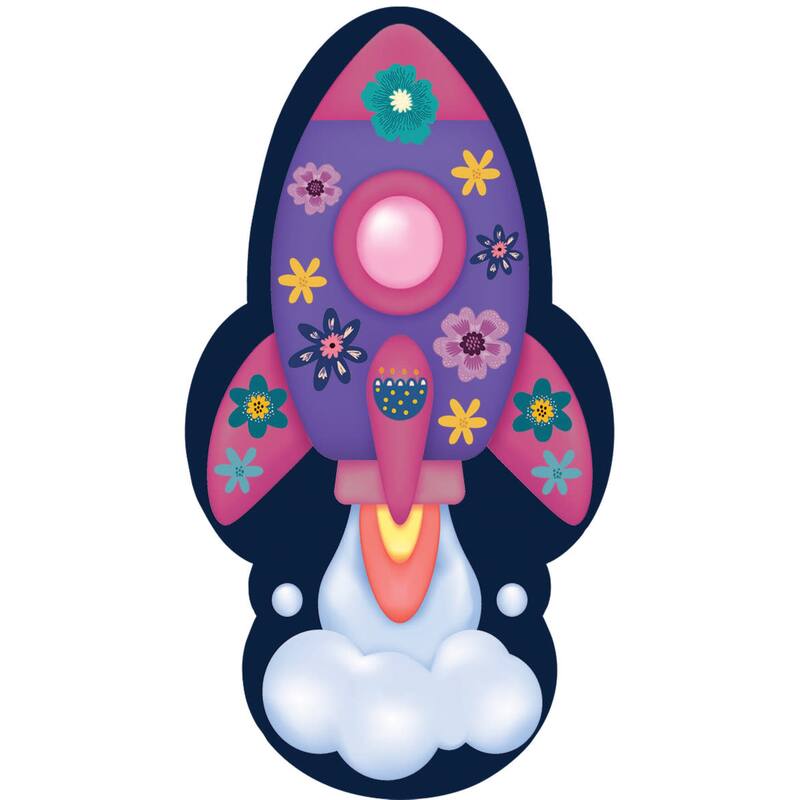 HomeRoots Juvenile/Youth Casual Rectangle Area Rug - 5' X 7'