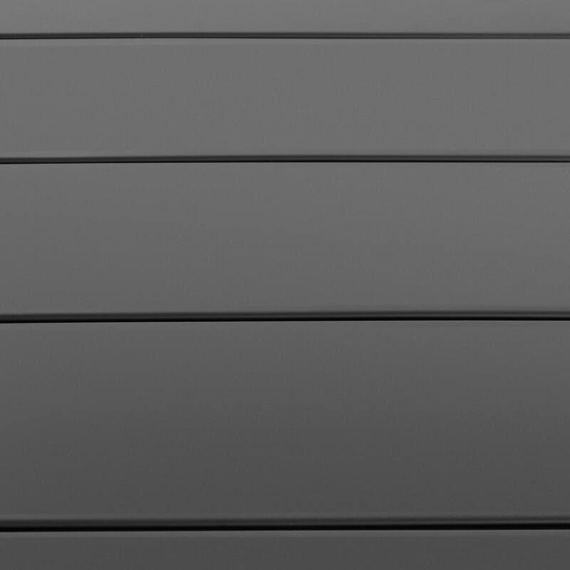 Patio 5PCS Metal Textilene Dining Set with Umbrella Hole and Swivel Chairs