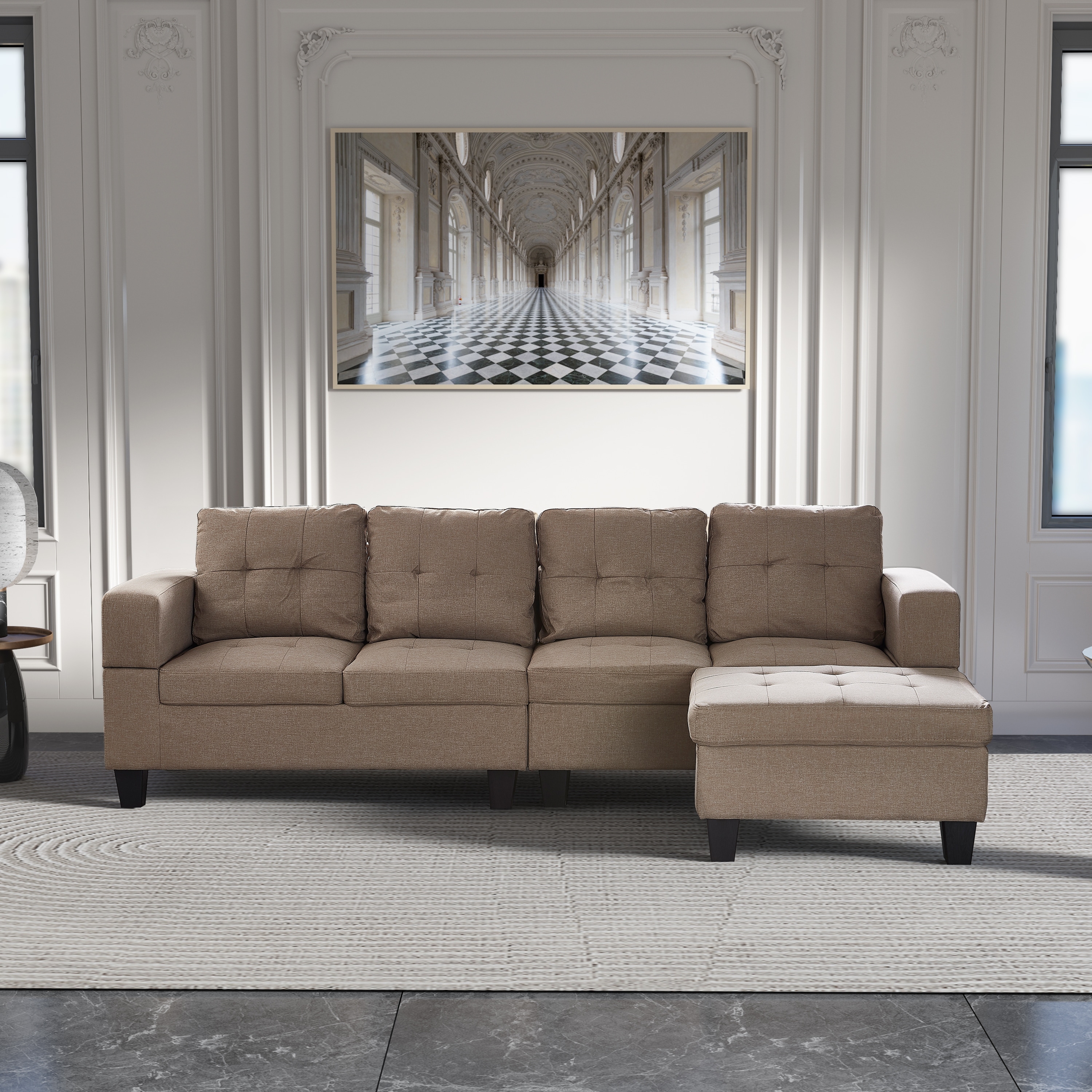 Khaki-Linen-Fabric-Sofa-Set-L-
