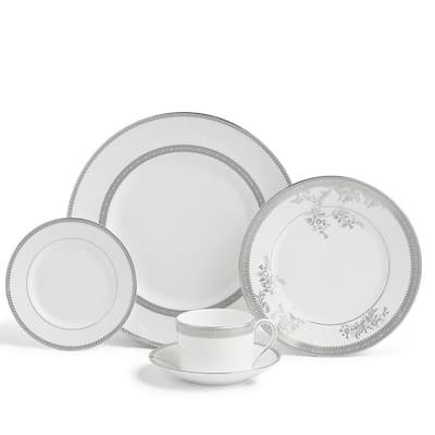 Vera Wang Lace Dinnerware Set, 10 Pieces