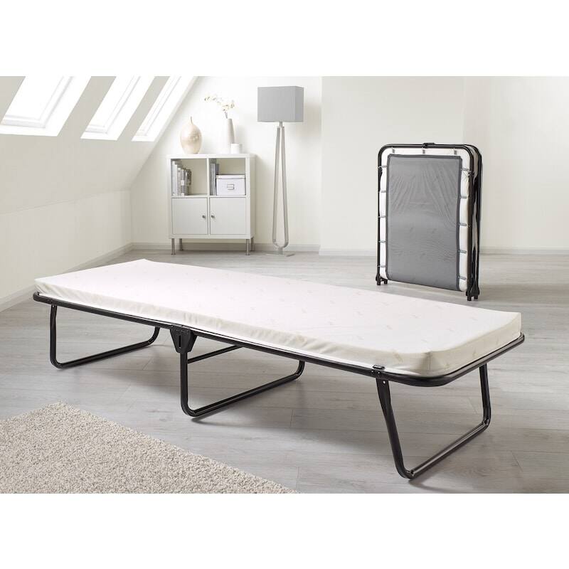 JayBe Saver Cot Folding Bed with Memory eFibre Mattress, Lightweight