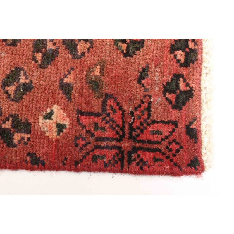 ECARPETGALLERY Hand-knotted Andelz Red Wool Rug - 2'11 x 5'7