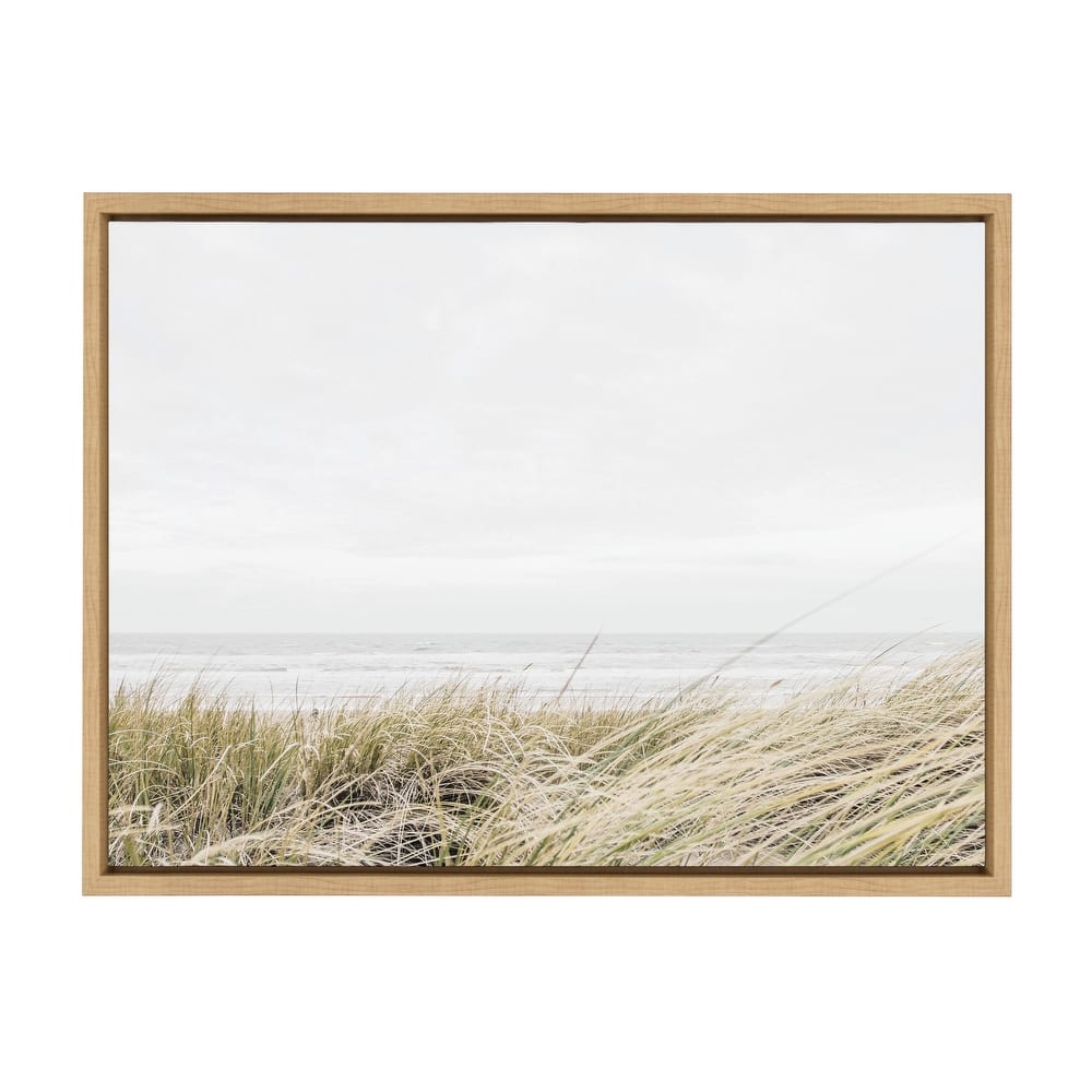 Kate and Laurel Sylvie East Beach Framed Canvas by Amy Peterson