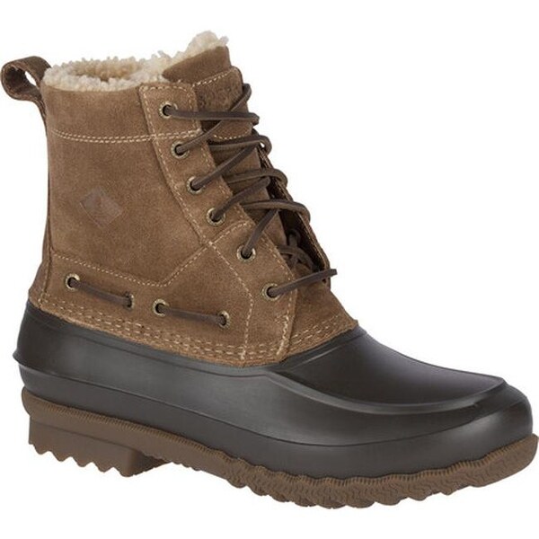 sperry shearling duck boots