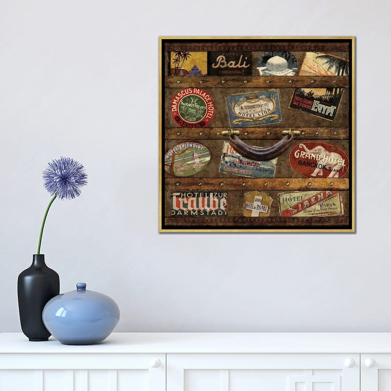 iCanvas "Well Traveled I" by Russell Brennan Framed Canvas Print